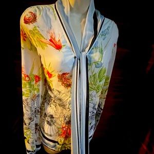 NY&Co floral blouse